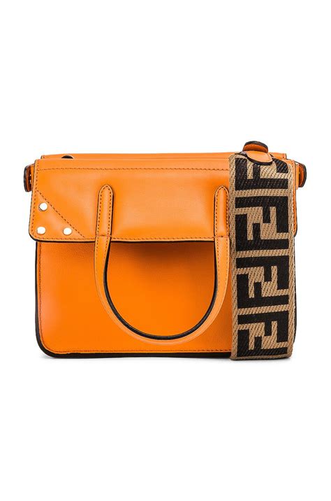 fendi flip mini handbag|fendi flip leather bag.